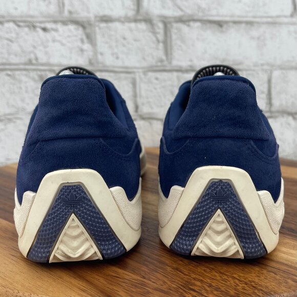 Adidas Puig Night Sky Blue Suede Mens 10 Skateboarding Shoes FY0438 - Picture 4 of 14